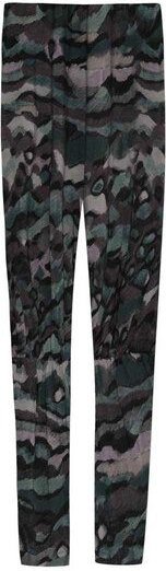 WiDDA berlin BASIC Leggings aus ECOVERO Jersey grau gemustert