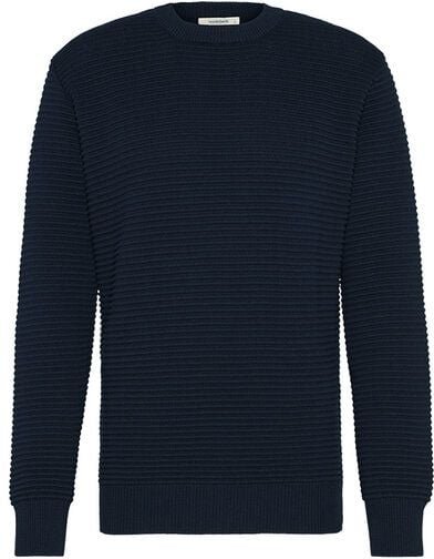 Wunderwerk Herren Strick Pullover aus Bio Baumwolle "Crewknit crossrib male"