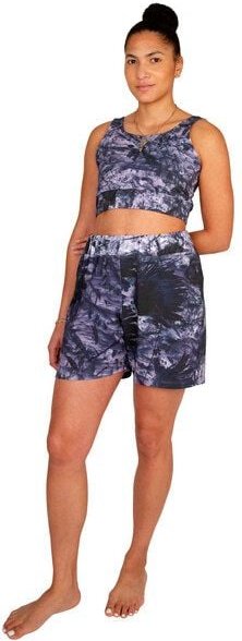 ÆVRIL Damen Kurze Shorts // Tobiume Print // Bio-Baumwolle