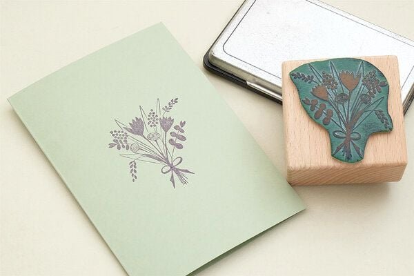 STUDIO KARAMELO STEMPEL BLUMENSTRAUSS, verschiedene Motive