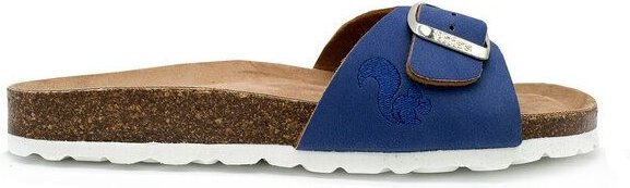 Vegane thies ® Eco Bio Strap Sandale aus rec. PET mit ergonomischem Fussbett