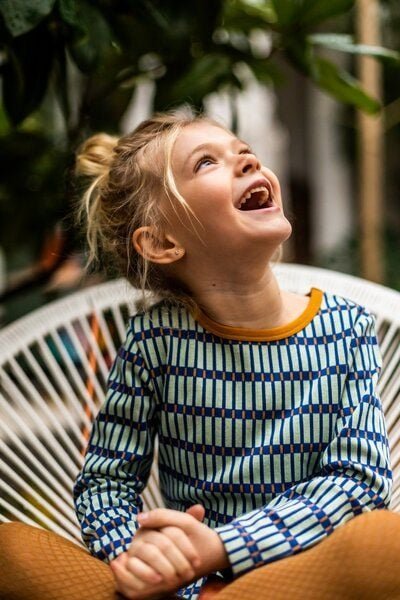 Dress Longsleeve Raster von baba kidswear