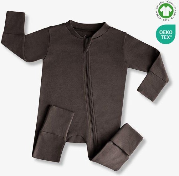 Elsara Mitwachsender Babystrampler Bio-Baumwolle 100% GOTS