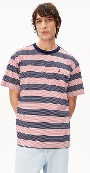 ARMEDANGELS MAARKOS MULTI STRIPES - Herren T-Shirt aus Bio-Baumwolle