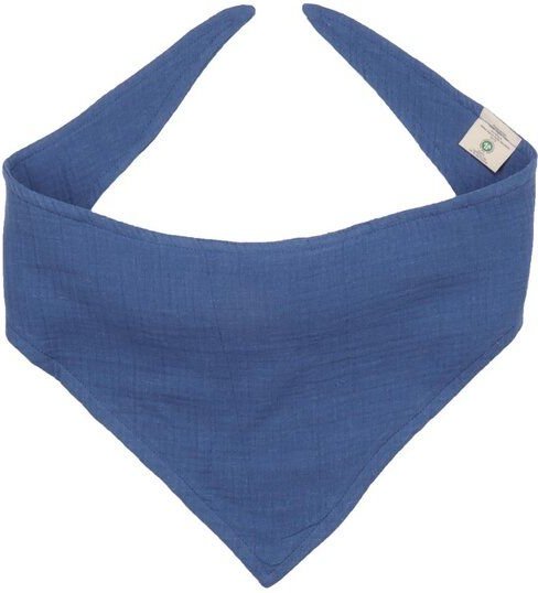 Baby Dreieckstuch GOTS-zertifiziert aus Bio-Baumwolle himmelblau – Walkiddy