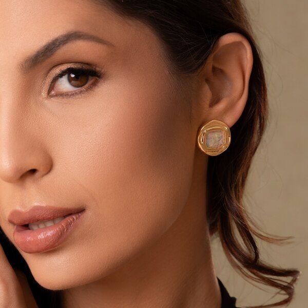 Purplee Store ICON Nautilus Current Hoop Earrings