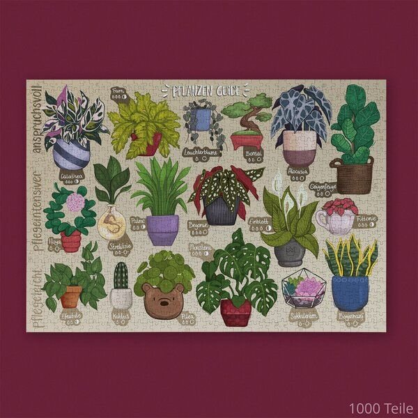 Willa Wunst Pflanzen Guide Puzzle