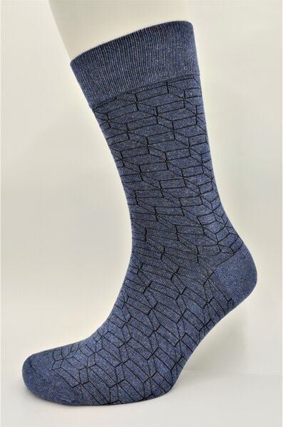 BLS Organic 3er Pack GOTS zertifiziert 98 % Bio-Baumwolle Square Prism Design