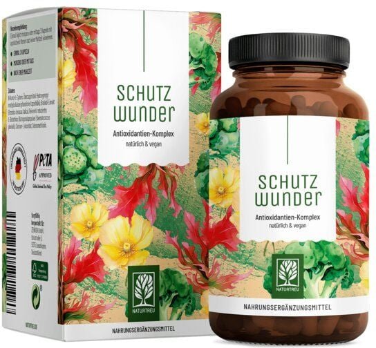 N-Acetyl Antioxidantien 90 vegane Kapseln Schutzwunder Naturtreu®