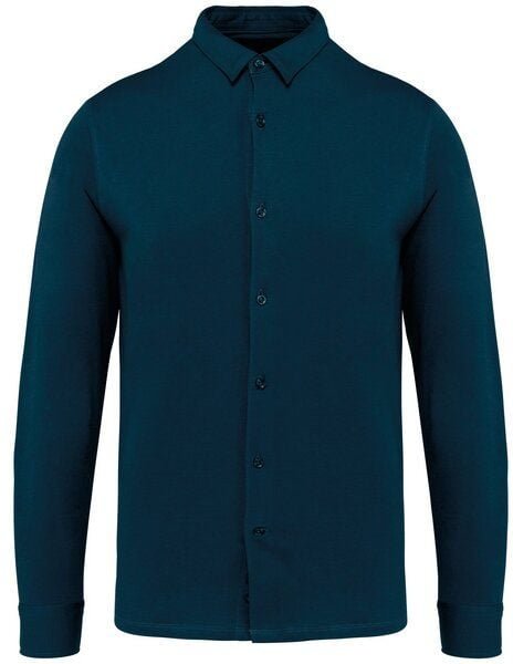 Greenspired Umweltfreundliches Herrenhemd aus Jersey 155g/m² / 100 % Biobaumwolle S-3XL