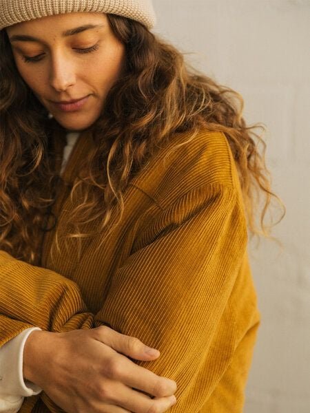 TWOTHIRDS Cordjacke Vegan VIWA aus Bio Baumwolle