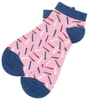 TRANQUILLO Bunte Sneakersocke aus Biobaumwolle (301001)