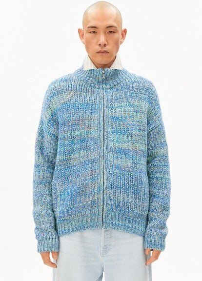 ARMEDANGELS UN-WASTED - Herren Cardigan aus Bio-Woll Mix