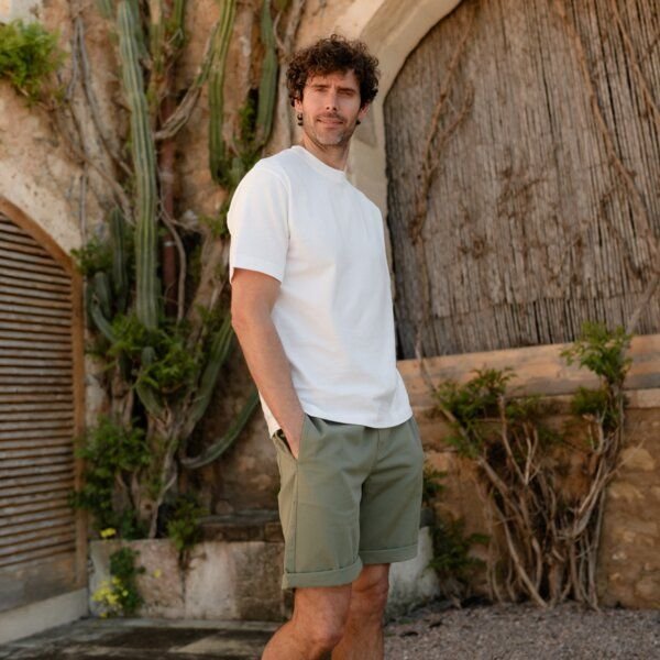 NORDLICHT Herren Heavy T-Shirt Jarne aus 100% Baumwolle