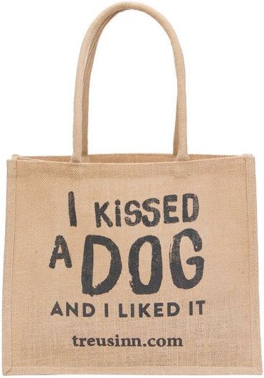 Treusinn Eco Shopper "Kiss" / 100% Jutegewebe / umweltfreundlich