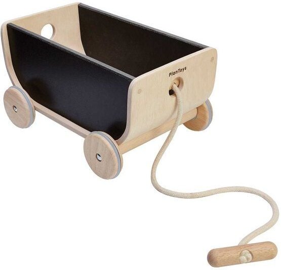 Plantoys Nachziehwagen aus Öko Holz