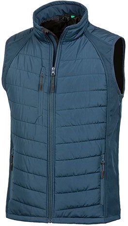 Result Genuine Recycled Atmungsaktive Wasserabweisende Weste Bodywarmer bis Gr. 4XL Wattiert