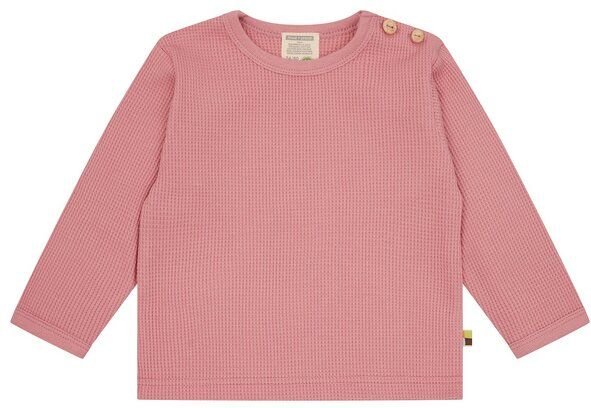 loud + proud Babys & Kinder Shirt in Waffelstruktur, GOTS-zertifiziert