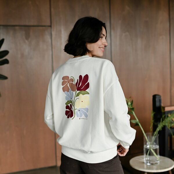 NORDLICHT Sweater Jonna aus 100% Baumwolle