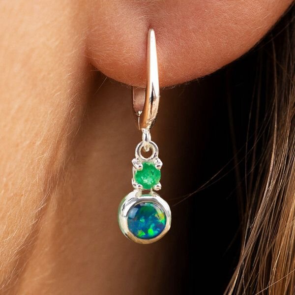 Spirit of Island Silber Ohrringe | Opal Universe