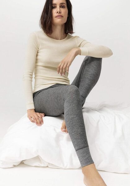 hessnatur Funktions-Leggings mit Bio-Merinowolle und Seide