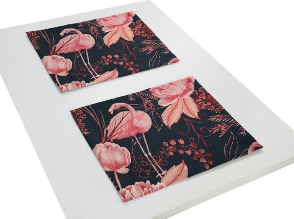 Thumbnail - Nature by Adam Tischset 2er Pack aus 100% Bio-Baumwolle - Made in Germany - Eden