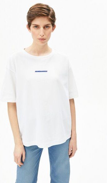 ARMEDANGELS GIANNAA CHAANGE Damen T-Shirt aus recyceltem Baumwoll Mix