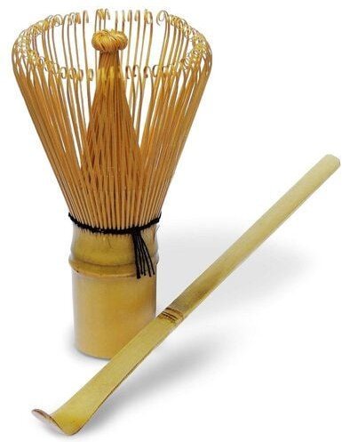 Matcha Passion Bambusbesen & Bambuslöffel Set