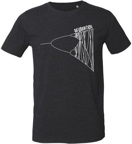 Unipolar Mathematik T-Shirt | Bifurkation