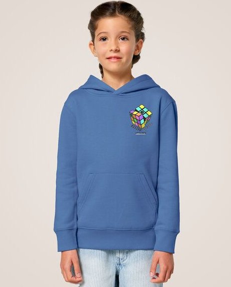 Athleez RISING GENIUS - Kids Relaxed Hoodie - 100% Bio - Für empfindliche Kinderhaut