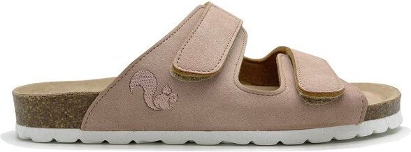 Vegane "thies ® Eco Bio Velcro Sandale" fair produziert mit Kork-Tieffussbett