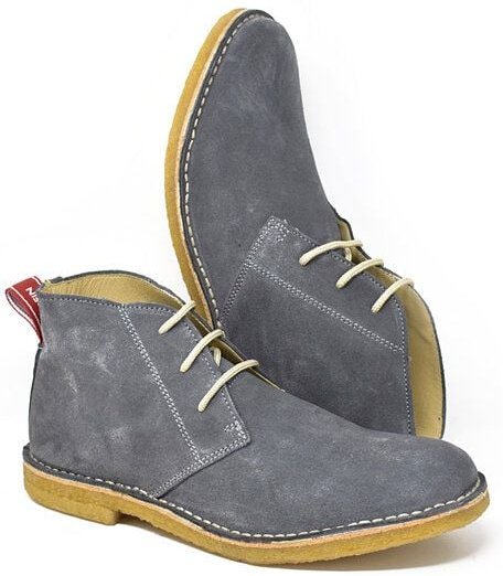 Grünbein Shoes Desert Boots Xaver grau