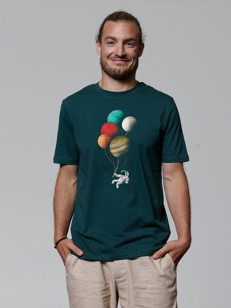 watapparel T-Shirt Unisex Balloon Spaceman