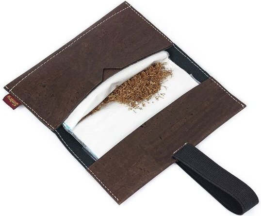 Simaru Tabaktasche / Drehertasche / Drehtabak Tasche aus Kork
