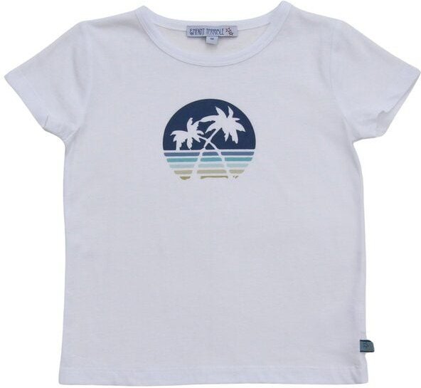Enfant Terrible Kinder T-Shirt mit Palmendruck