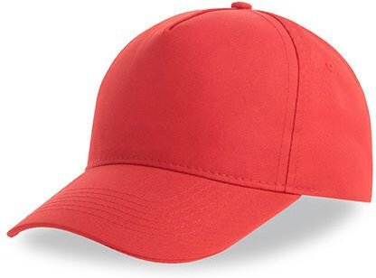 Atlantis Headwear Atlantis Recy Five Cap Klassische, strukturierte Baseballkappe, Geschwungener Schirm, Hochwertiger Kle...