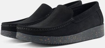 nature footwear Elin Loafer Suede - Black