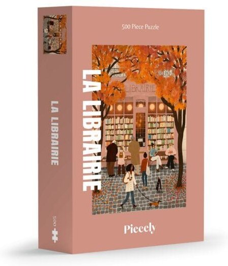 Piecely La Librairie Puzzle, 500 Teile