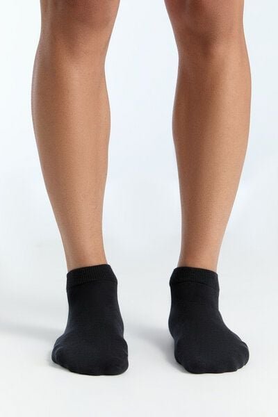 Evermind Unisex Sockchen, Schwarz (3er Pack) - G61101