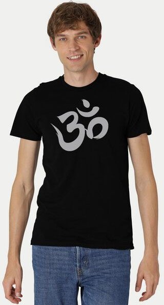 Peaces.bio - handbedruckte Biomode Fit T-Shirt "Om" Herren