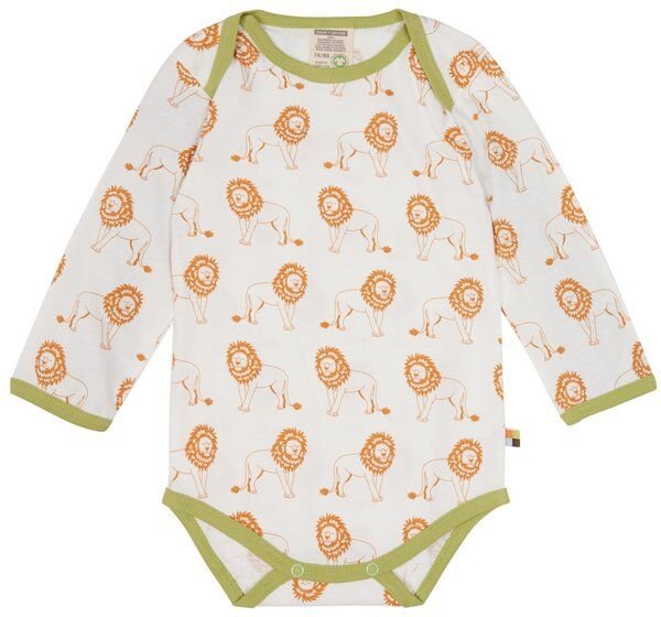 loud + proud Babys & Kinder Body langarm Druck, GOTS-zertifiziert