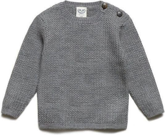 Puri Organic Kleinkinder Pullover Struktur Merinowolle