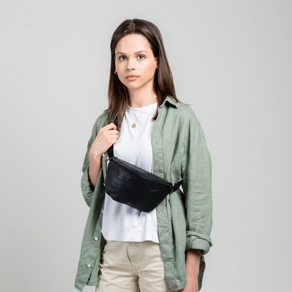 MOOT Die Bauchtasche aus Lederjacken