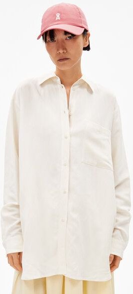 ARMEDANGELS MAALGAA LINO Damen Bluse aus Leinen-Mix