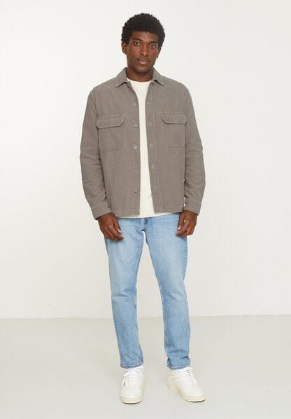Thumbnail - Herren Cord Overshirt aus Bio-Baumwolle (recycled) Mix - ALBUCA - recolution