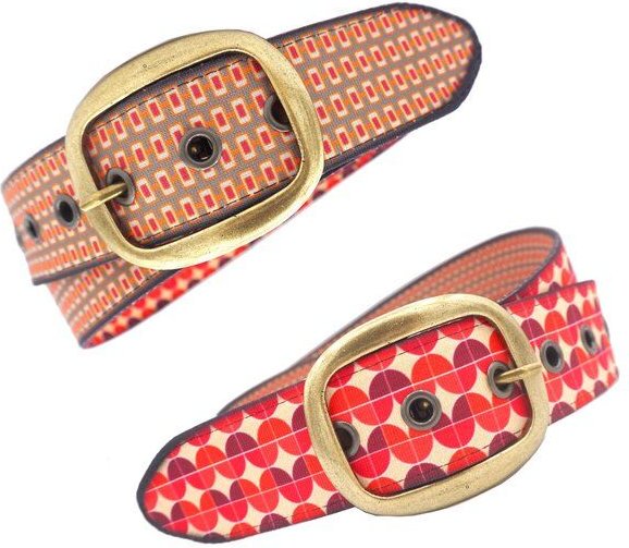 Seegarn - Gürtel / Wendegürtel SeeKoralle 4cm