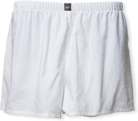 soki Upcycling Boxershorts aus geretteter Bettwäsche - weiß