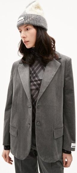ARMEDANGELS BENAAI CORDUROY - Damen Blazer Relaxed Fit aus Bio-Baumwoll Mix