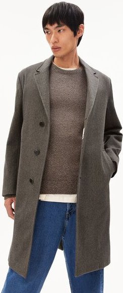 ARMEDANGELS PAABLO Herren Mantel aus recycelter Wolle