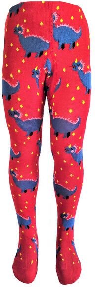 BLS Organic Kinderstrumpfhose im Dinosaurier-Design